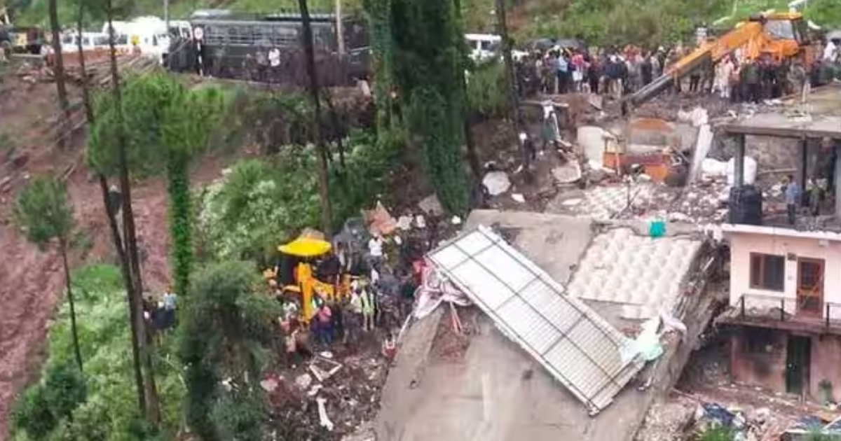 Himachal Pradesh: Building collapses in Solan, 1 rescued